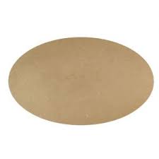 12" Oval Mdf Base