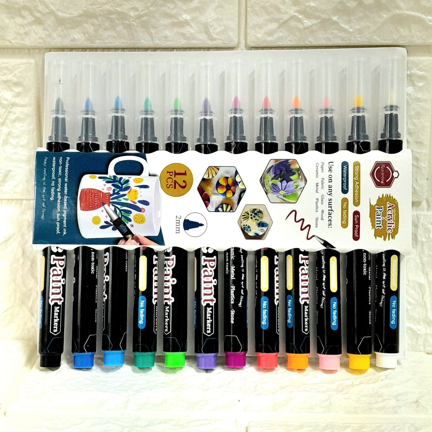 Acrylic Paint Pen - Set of 12