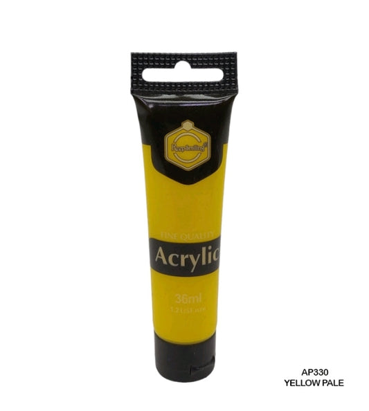 Acrylic Paint - Yellow Pale