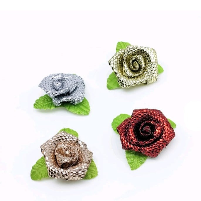 Jari flowers multi color - 24pcs
