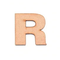 MDF Alphabet Cut 6"