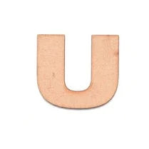 MDF Alphabet Cut 6"