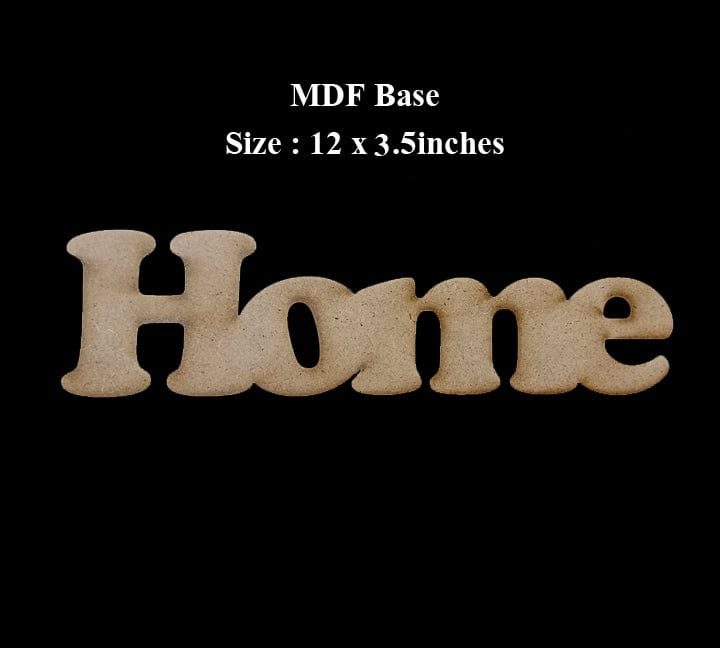 MDF Home Base | The House of Memories | Wooden Moulding Sign Plaque with 6mm thick MDF Board in Home Wall Decor | Living Room | Decorative Gift Idea Bestow Charms