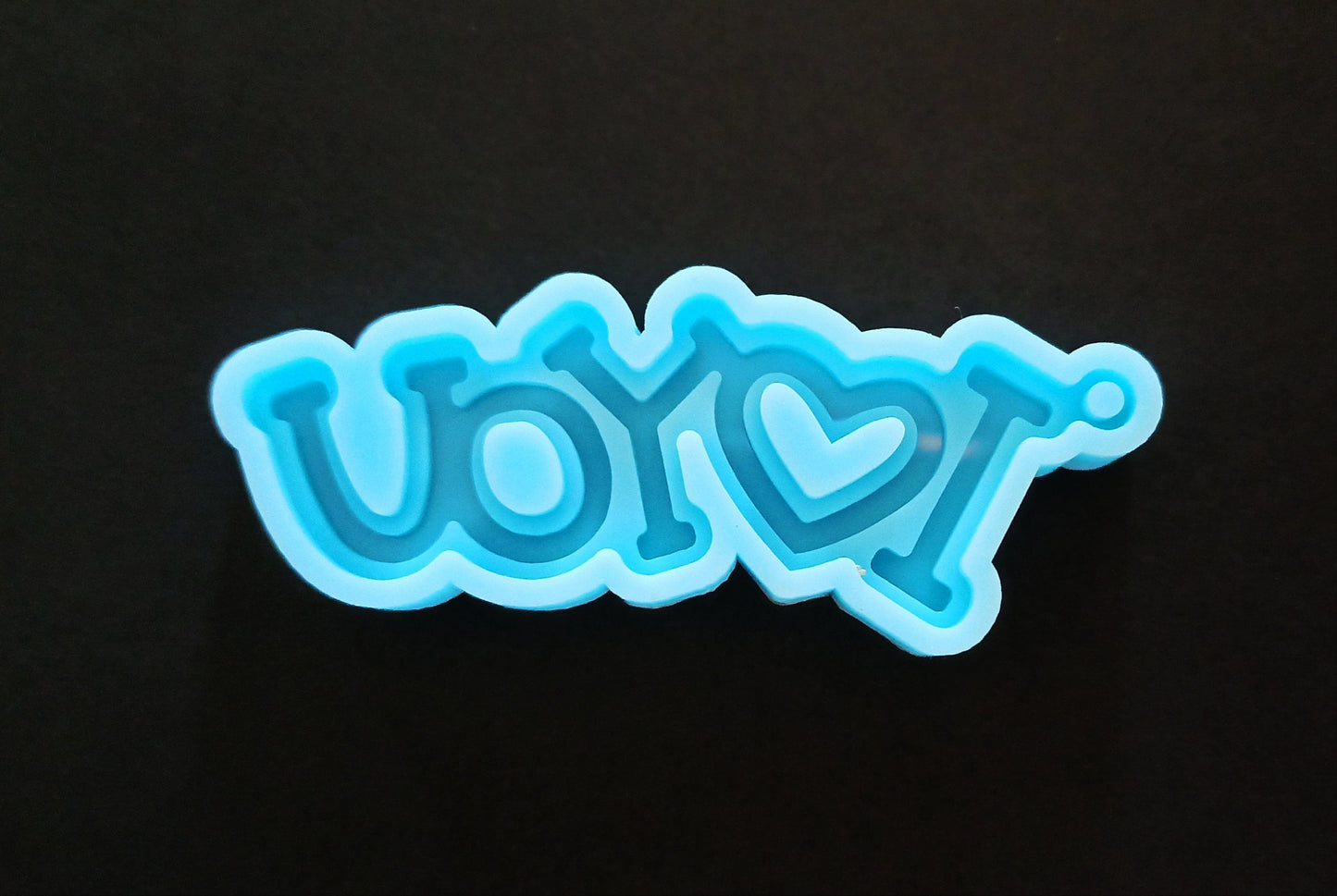Silicone Love Keychain Molds Bestow Charms