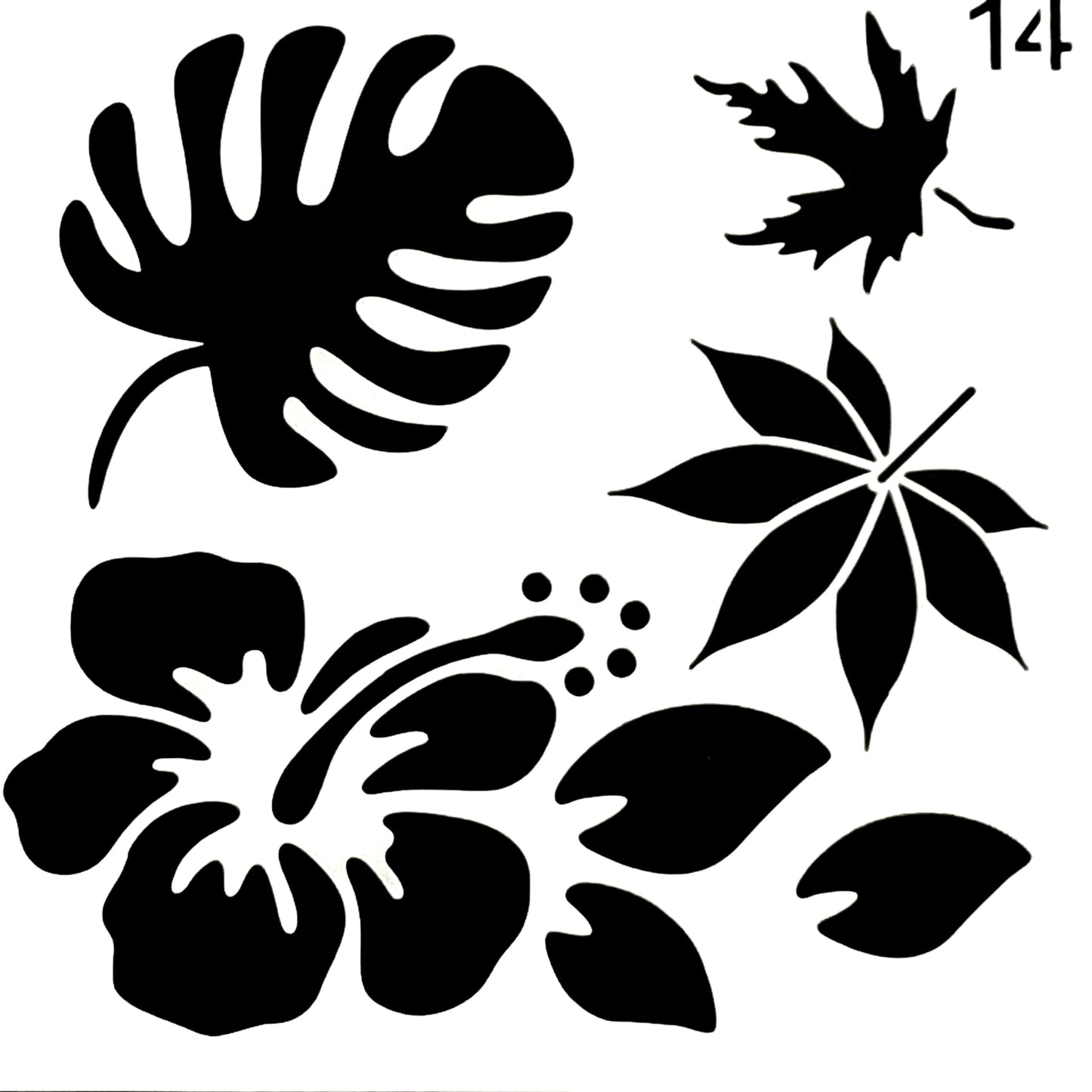 Stencils - 6X6cm