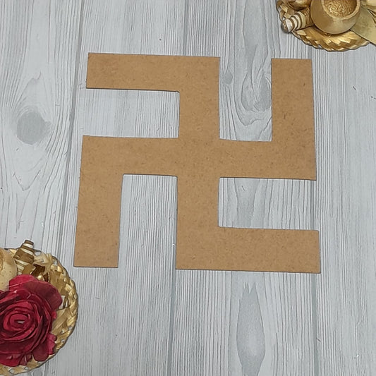 Swasthik Mdf Cut - 8"