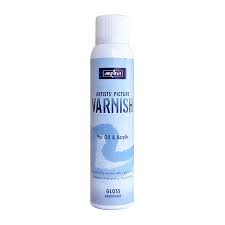 Camlin Artist Picture Varnish Spray for Oil n Acrylic Gloss Varnish (250 ml)
