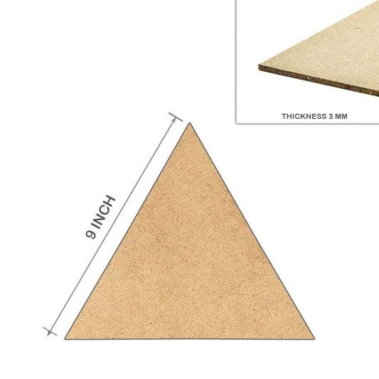 Triangle MDF Base 9"