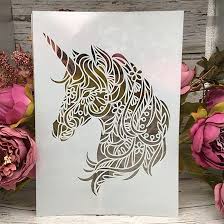stencils 12X8cm