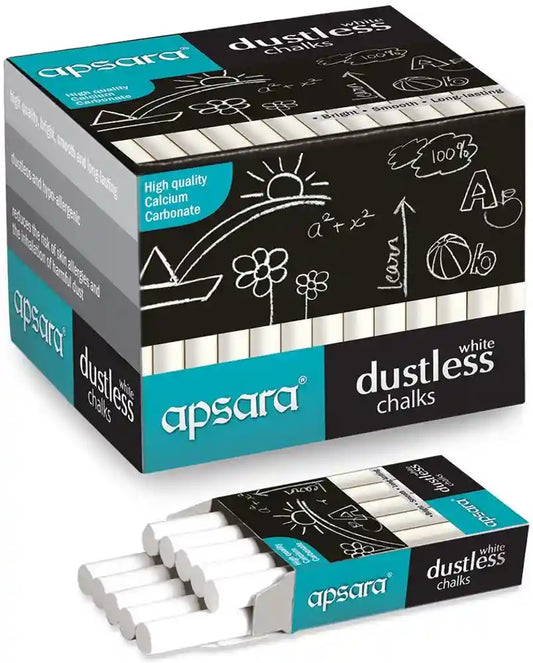 Apsara Dustless Chalk - 10pcs