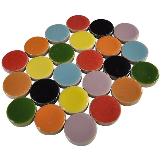 Round Ceramic tile - 1cm