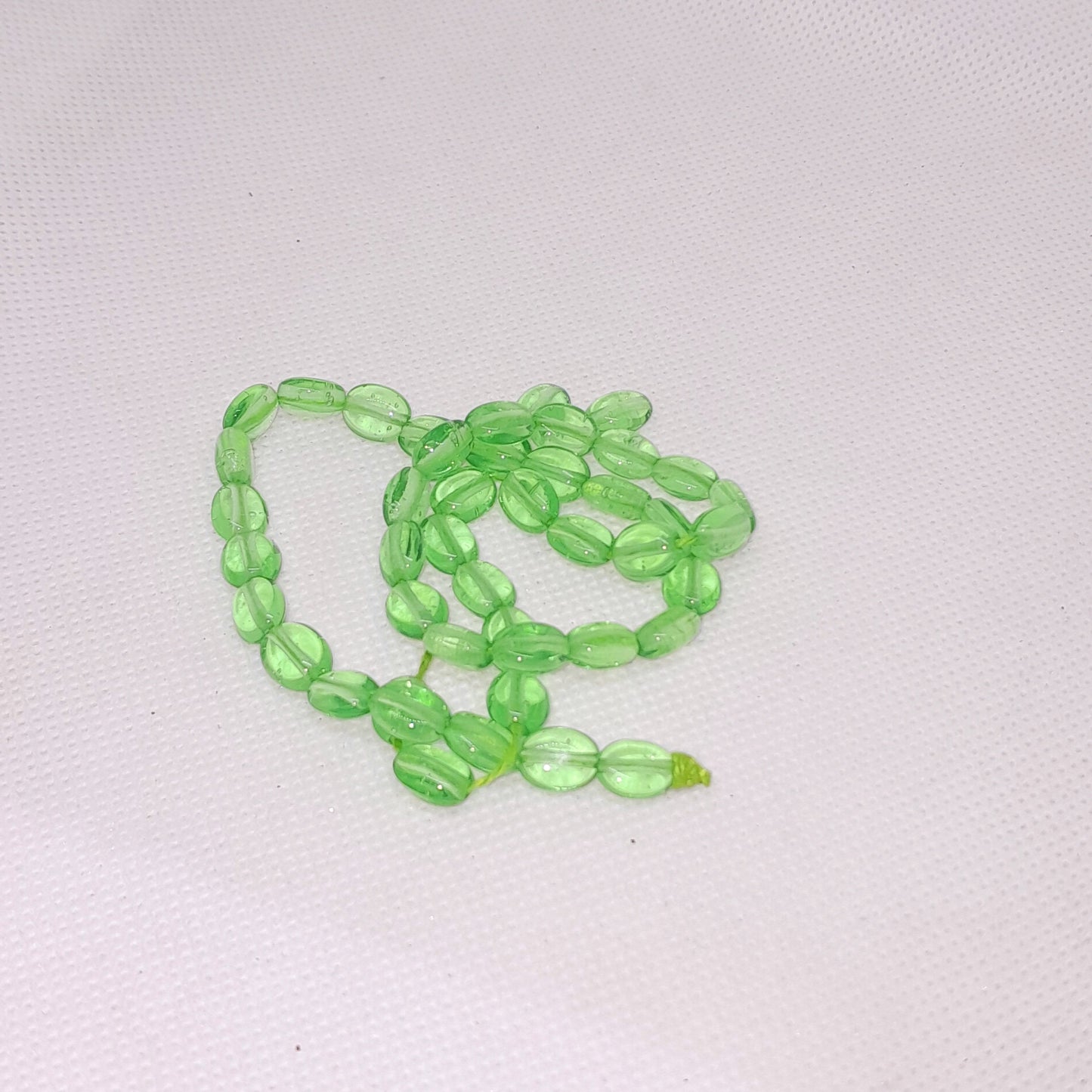 Acrylic Flat Beads Transparent