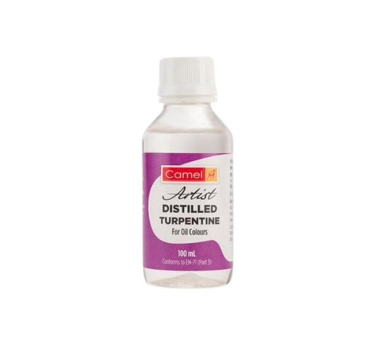 Camel Artist Distilled Turpentine For Oil Colours 100ml.
