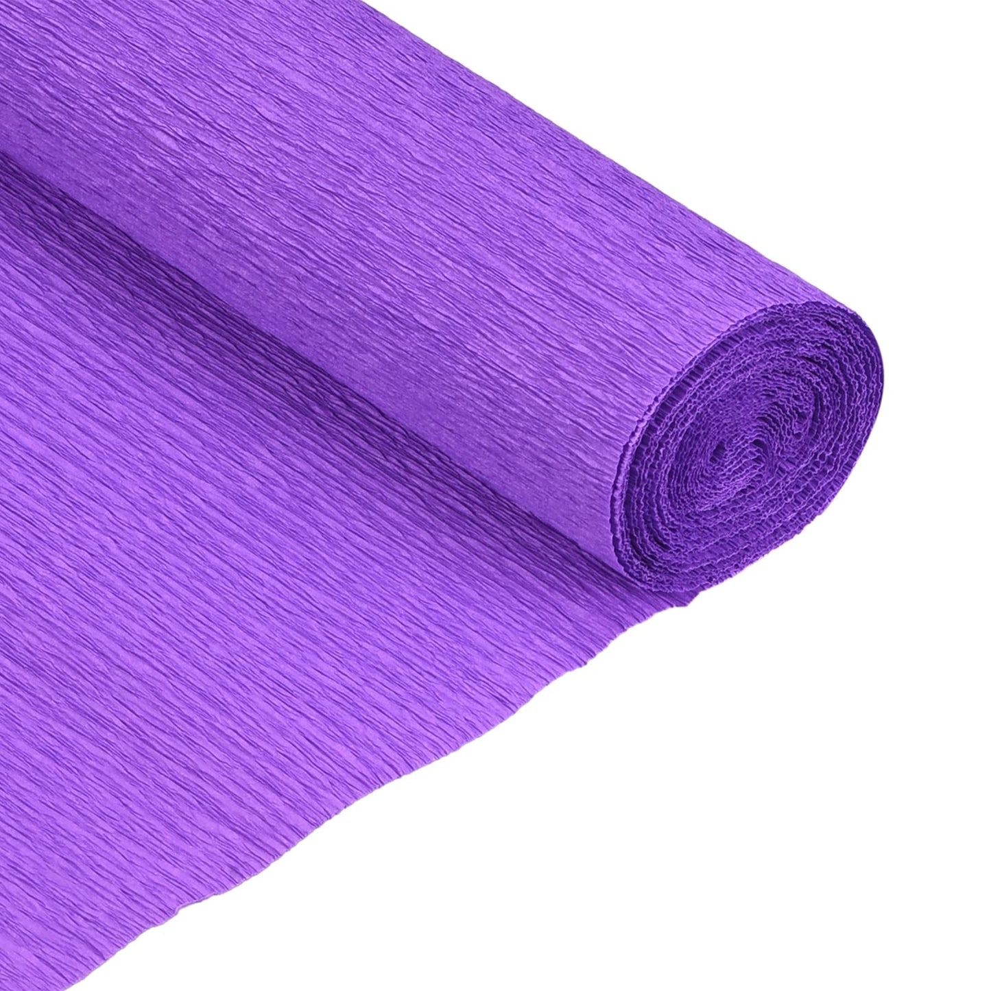 Craped paper