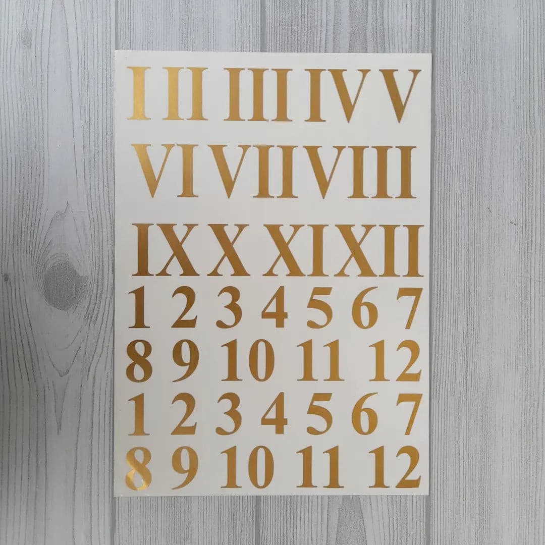 Cut and Add Metallic Print Stickers Bestow Charms