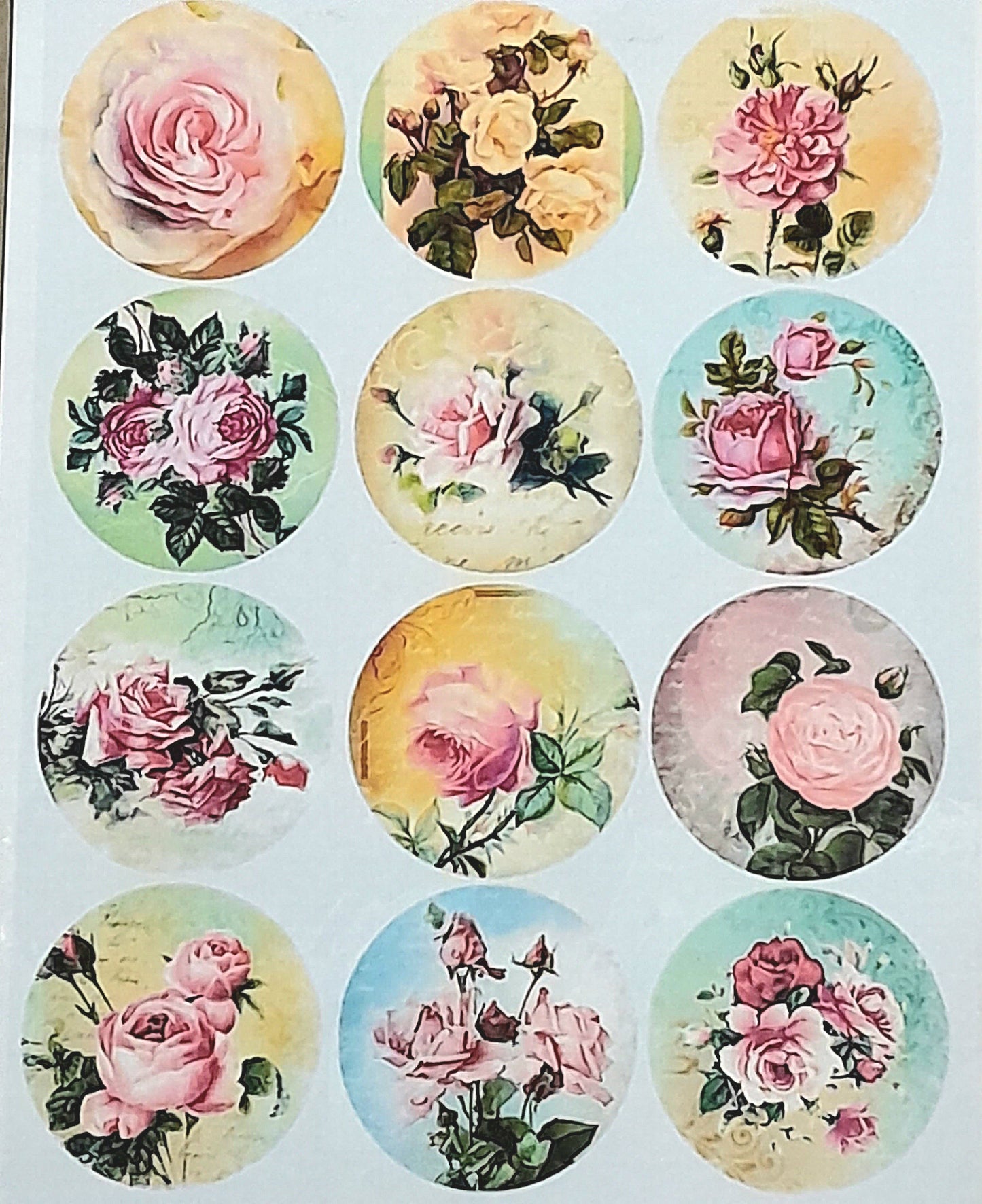 Decoupage Sheet A4