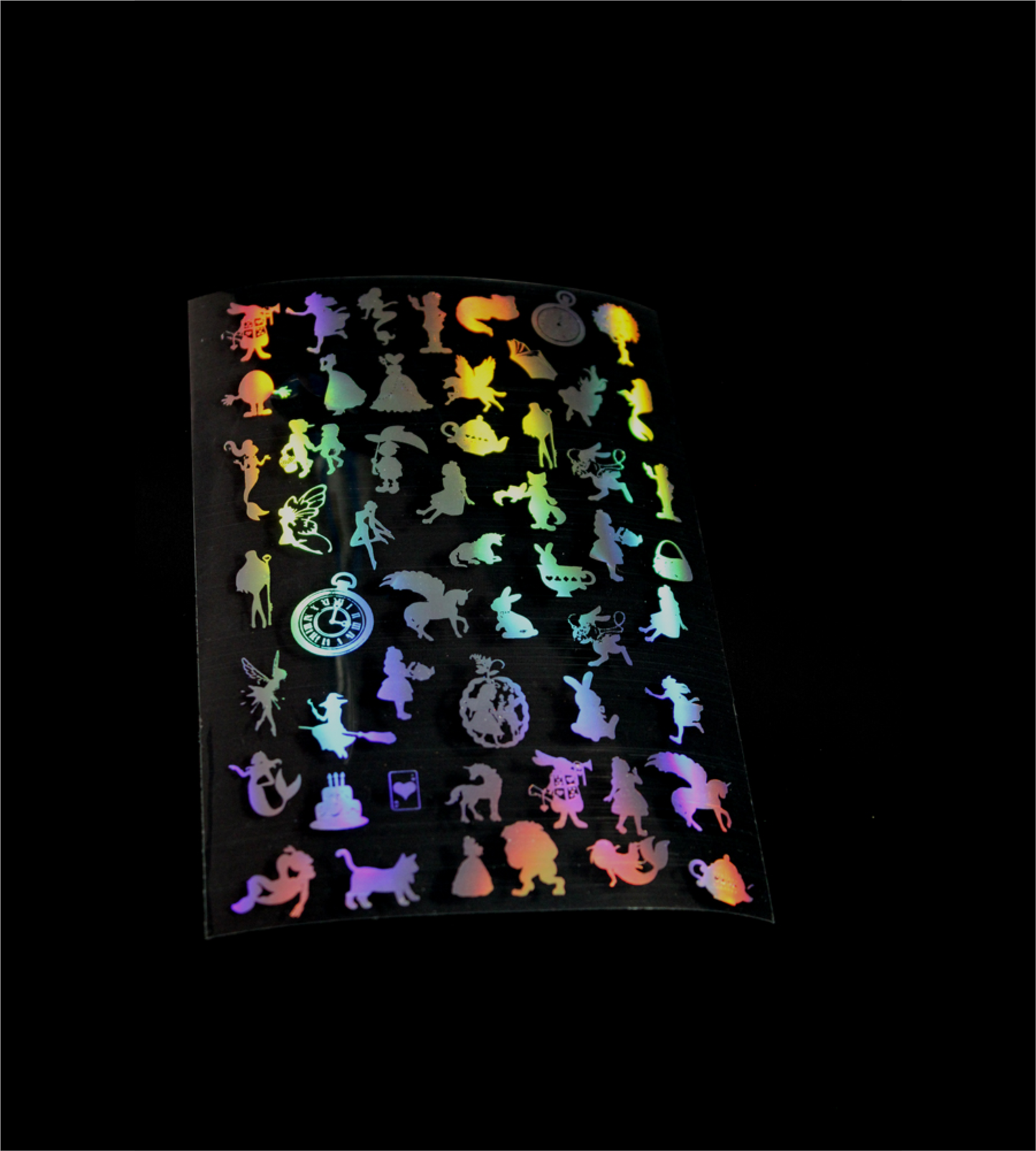 Fairy Tales Holographic Stickers | Cut and Paste Holographic Stickers | A5 Size Bestow Charms