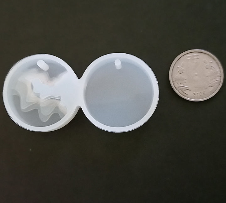 Silicone Landscape Casting Mould | Silicone Resin Art Mold  | Epoxy Mold Bestow Charms