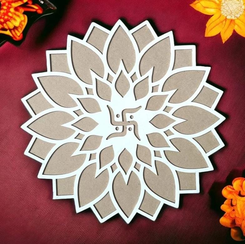 MDF Rangoli base – Craft Emporium