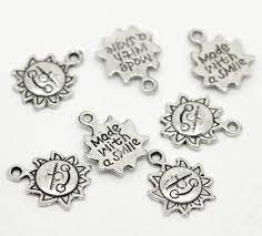Metal Charm - Sun