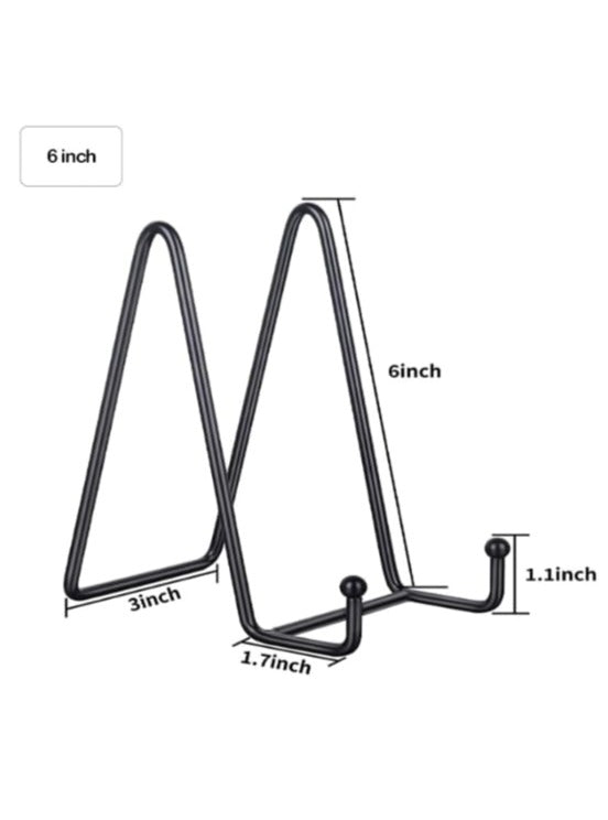 Metal Display Stand - Black 3"
