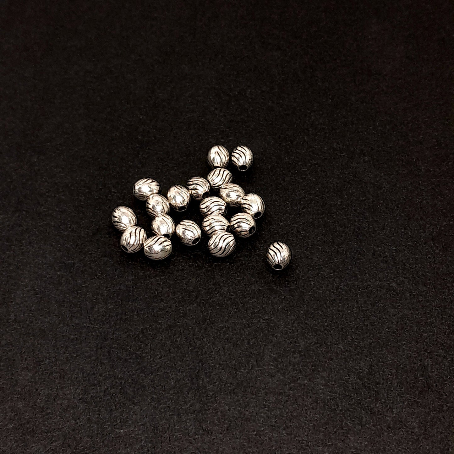 Metal Spacer Antique Silver D1