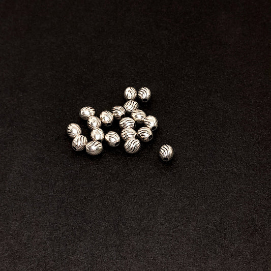 Metal Spacer Antique Silver D1