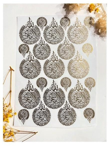 Metal stickers