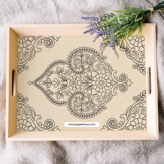 Pre Marked MDF Tray - 10x14"