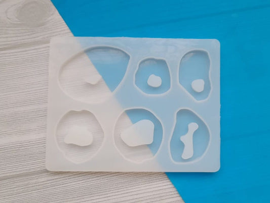 Silicone Geode Jewelry Mold Bestow Charms