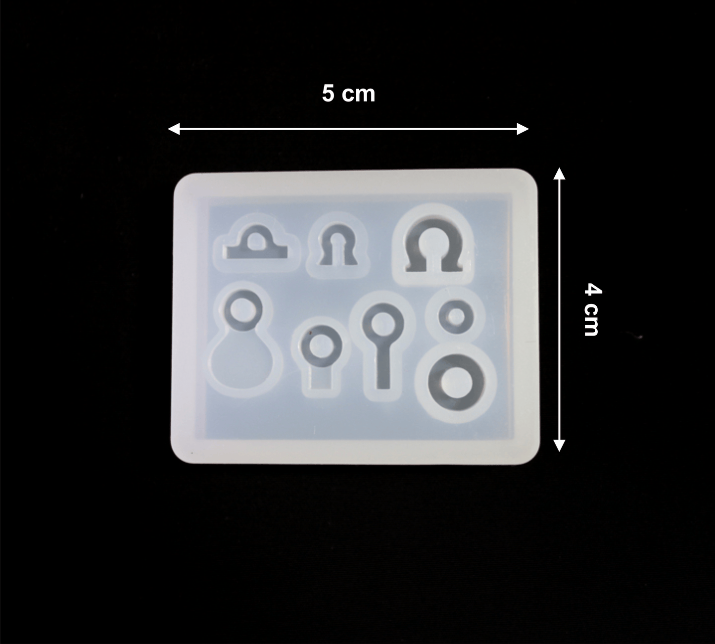 Silicone Hooks and Bails Mold Bestow Charms