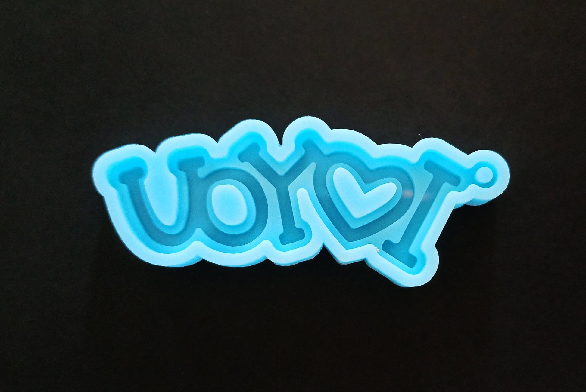 Silicone Love Keychain Molds Bestow Charms