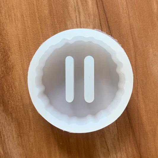 Ring Holder Mold - Round Geode
